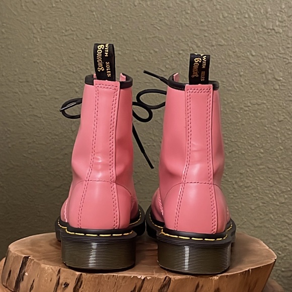 HTF COLOR DR MARTENS SMOOTH LEATHER BOOTS - Picture 5 of 10